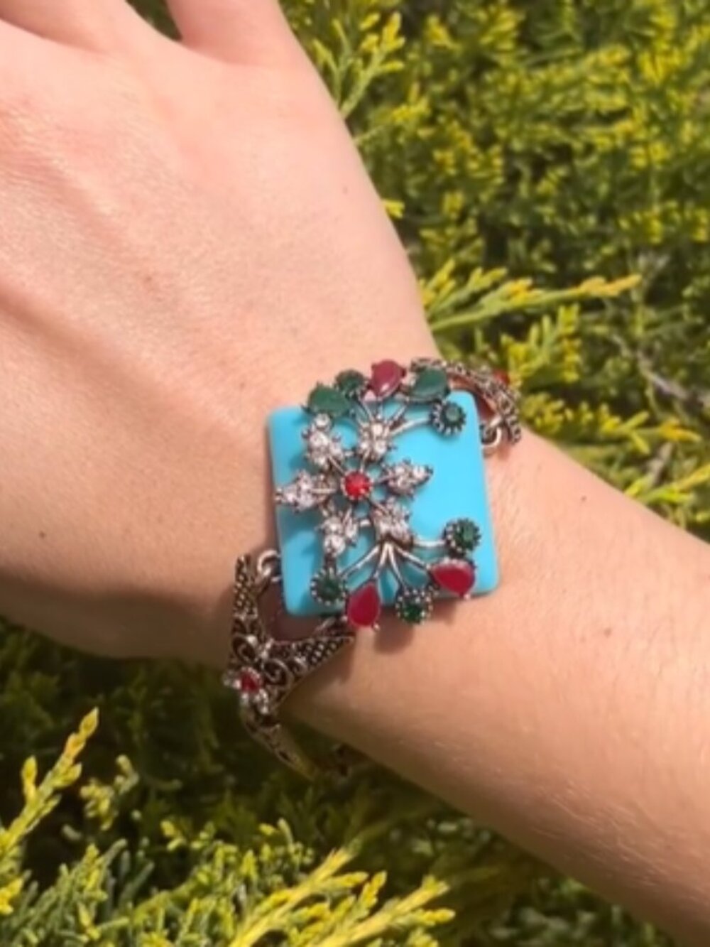 Turquoise Statement Bracelet
